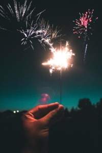 feu d'artifice nouvelle année