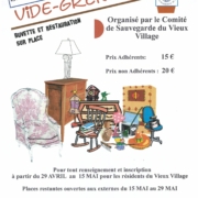 Pour les villageois inscriptions du 6 mai au 18 mai