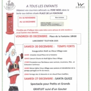 programme noel au vieux village